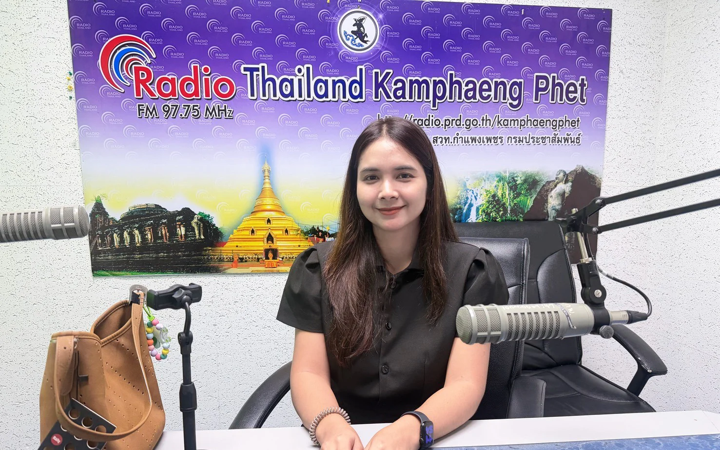 สำนักงานการท่องเที่ยวและกีฬาจังหวัดกำแพงเพชร ดำเนินรายการวิทยุ “เที่ยวดี...มีสุข”
